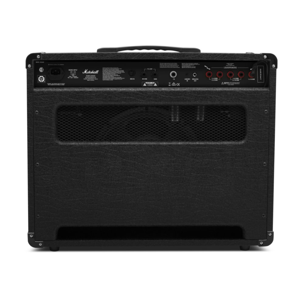 MARSHALL マーシャル DSL40CRB ギターアンプ コンボ 真空管アンプ Stealthバージョン リア画像