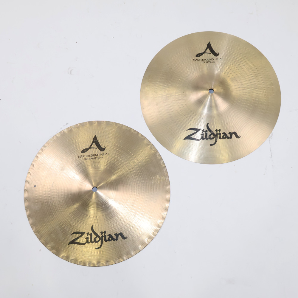 【中古】 ハイハットシンバル ペア ジルジャン ZILDJIAN A ZILDJIAN MASTERSOUND HIHATS ペア 14インチ