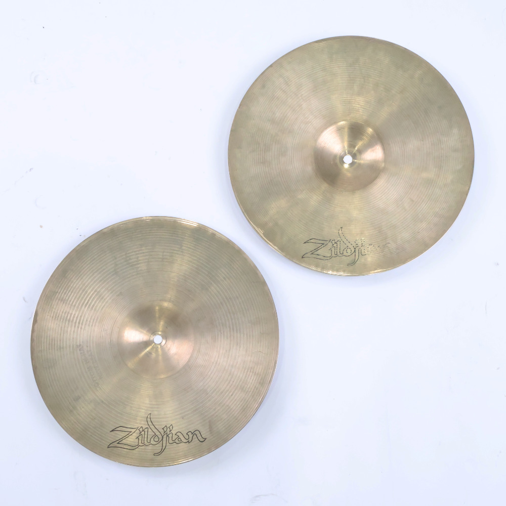 【中古】 ハイハットシンバル ペア ジルジャン ZILDJIAN A Zildjian NEW BEAT HIHAT Pair 14インチ ペア 70s〜80s ビンテージシンバル 詳細画像
