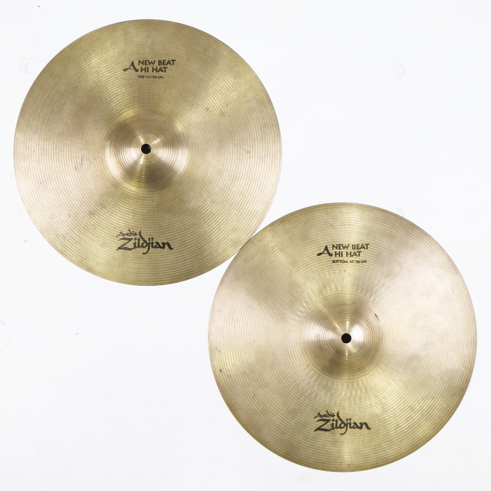 【中古】 ハイハットシンバル ペア ジルジャン ZILDJIAN A Zildjian NEW BEAT HIHAT Pair 14インチ