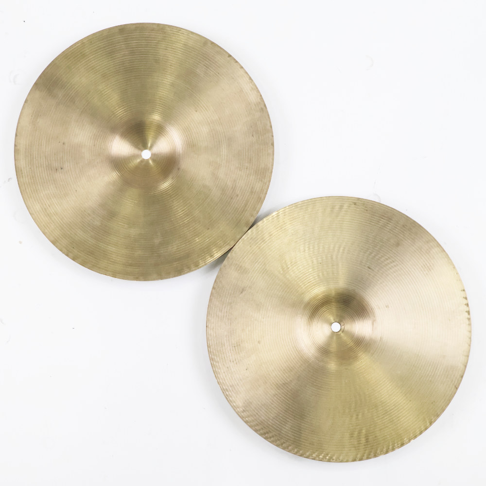 【中古】 ハイハットシンバル ペア ジルジャン ZILDJIAN A Zildjian NEW BEAT HIHAT Pair 14インチ 本体画像 裏 