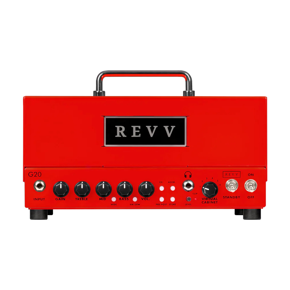 REVV Amplification レヴ アンプリフィケーション G20 Limited Edition Shocking Red ギターアンプヘッド