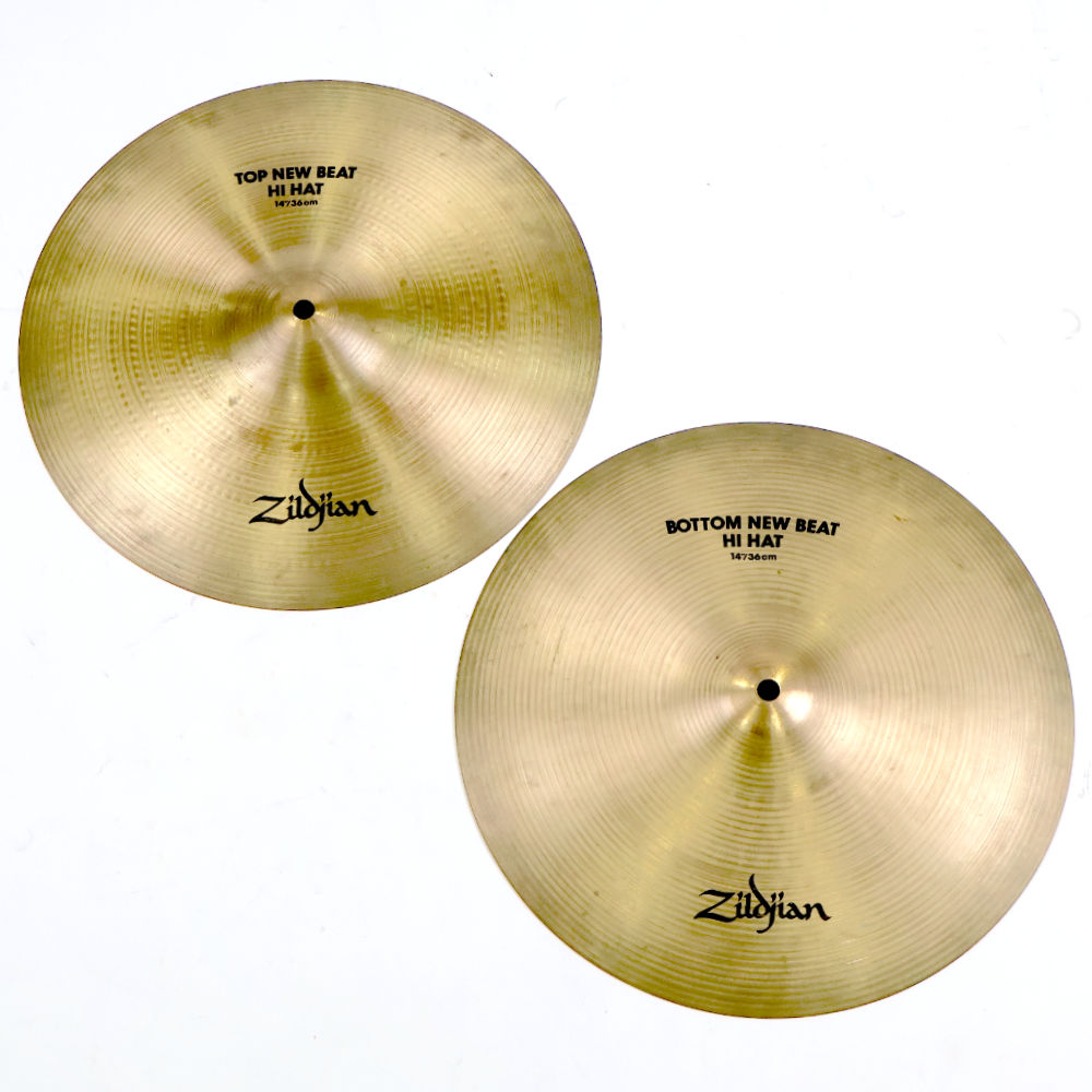 【中古】 ハイハットシンバル ペア ジルジャン ZILDJIAN A Zildjian NEW BEAT HIHAT Pair 14インチ