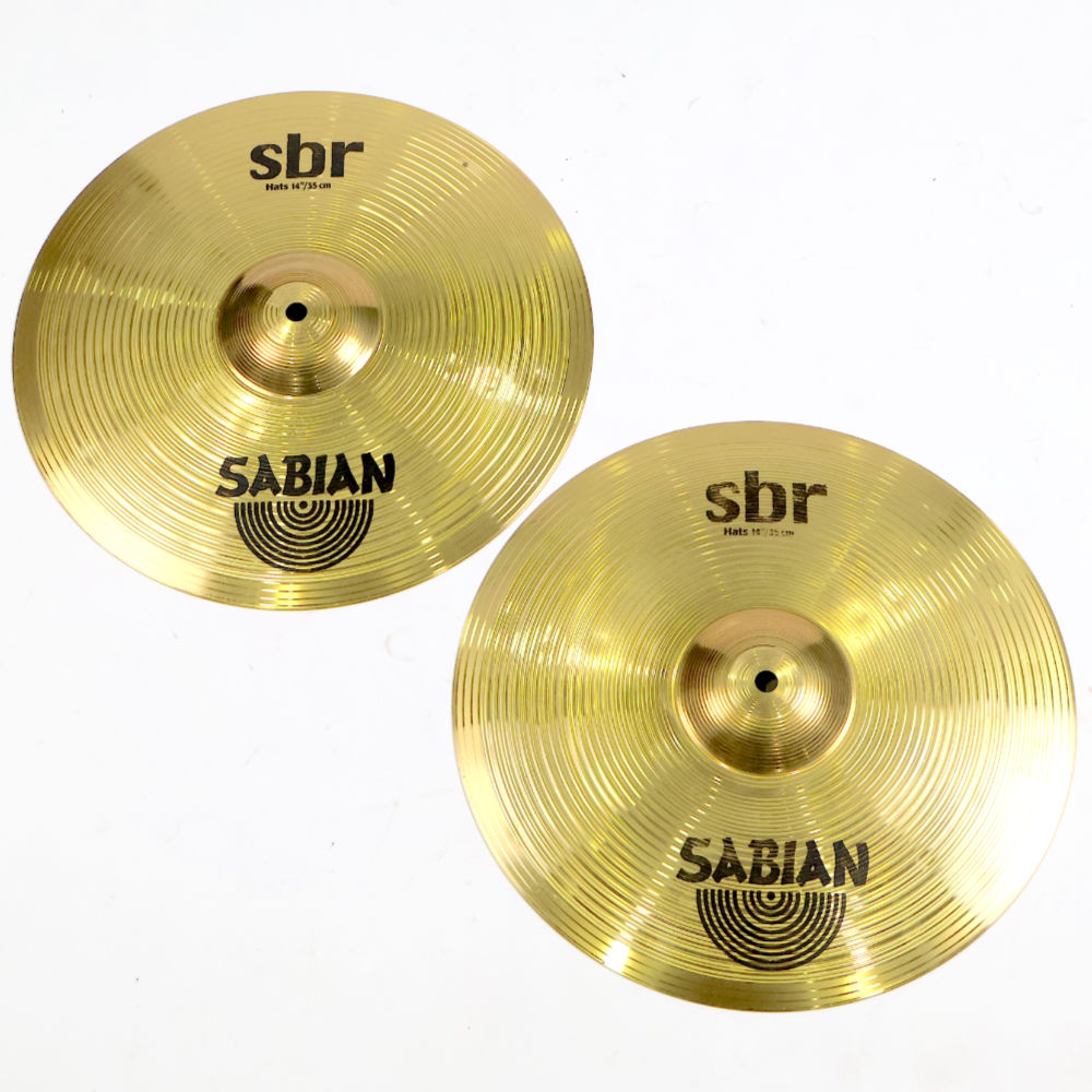 【中古】 ハイハットシンバル ペア セイビアン SABIAN sbr HI HAT 14インチ ペア