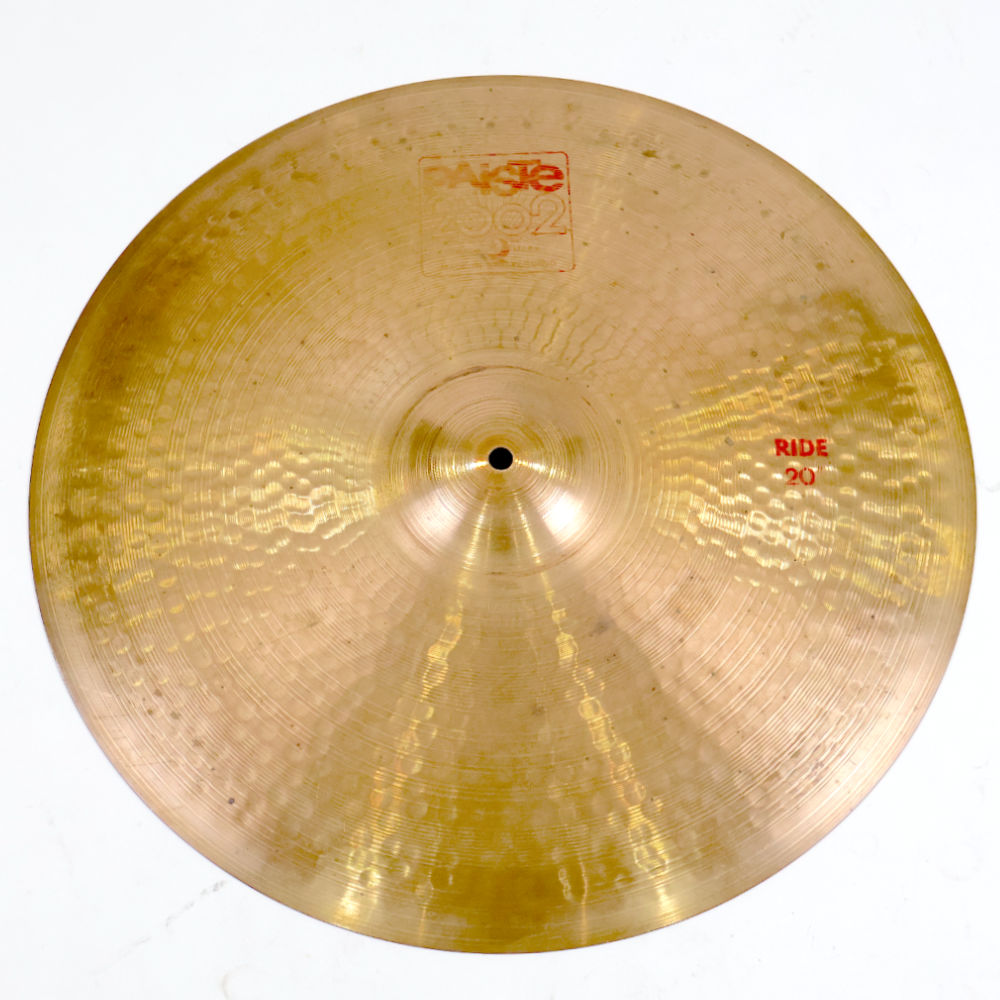 【中古】 ライドシンバル パイステ PAISTE 2002 RIDE 20インチ 1980s
