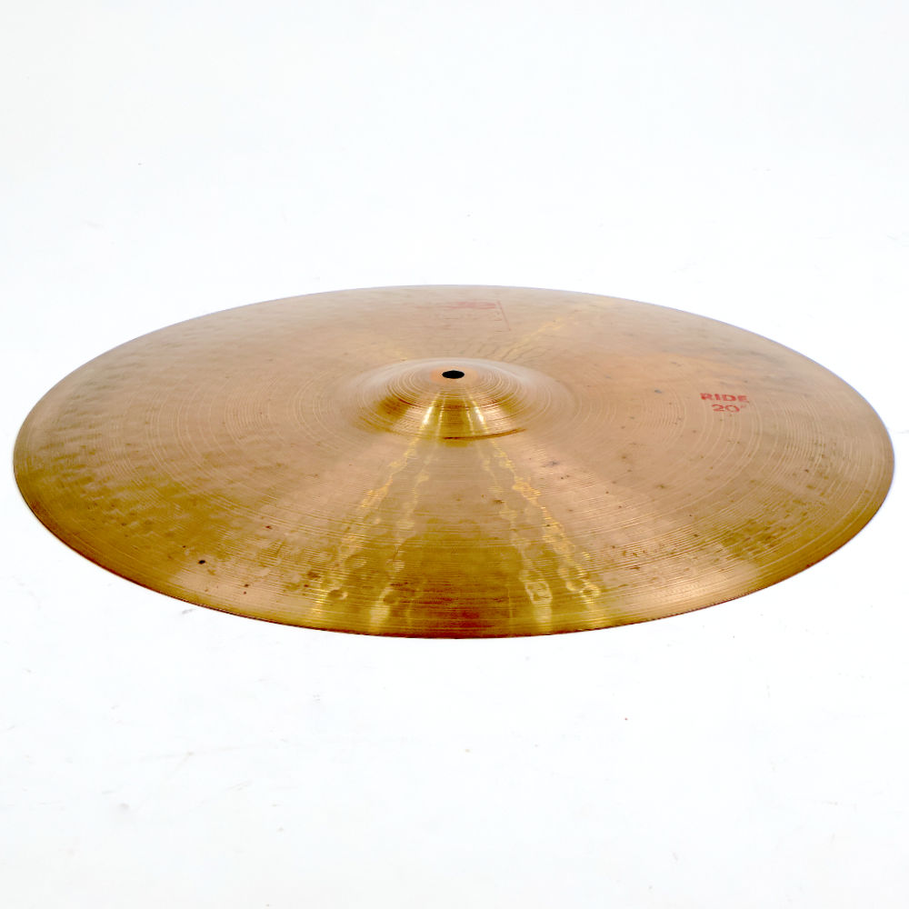 【中古】 ライドシンバル パイステ PAISTE 2002 RIDE 20インチ 1980s サイド