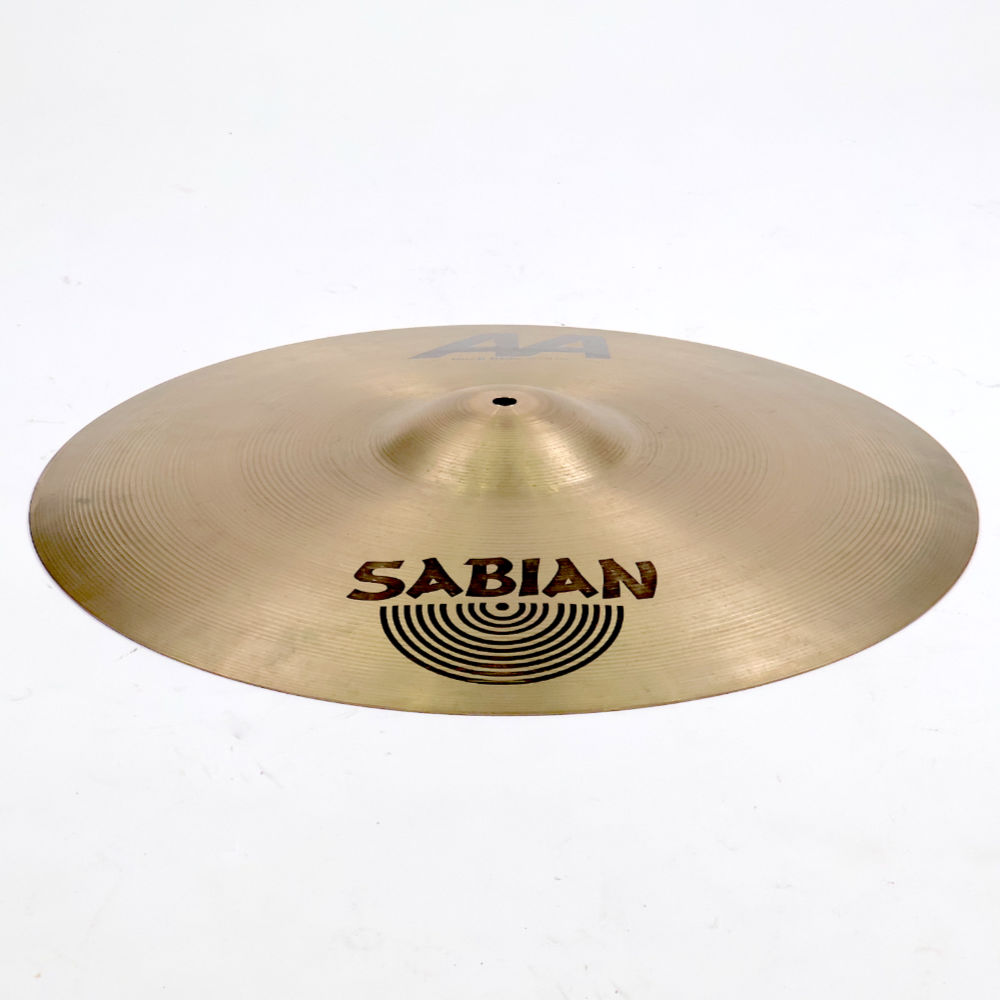 【中古】 ライドシンバル セイビアン SABIAN AA ROCK RIDE 20インチ サイド