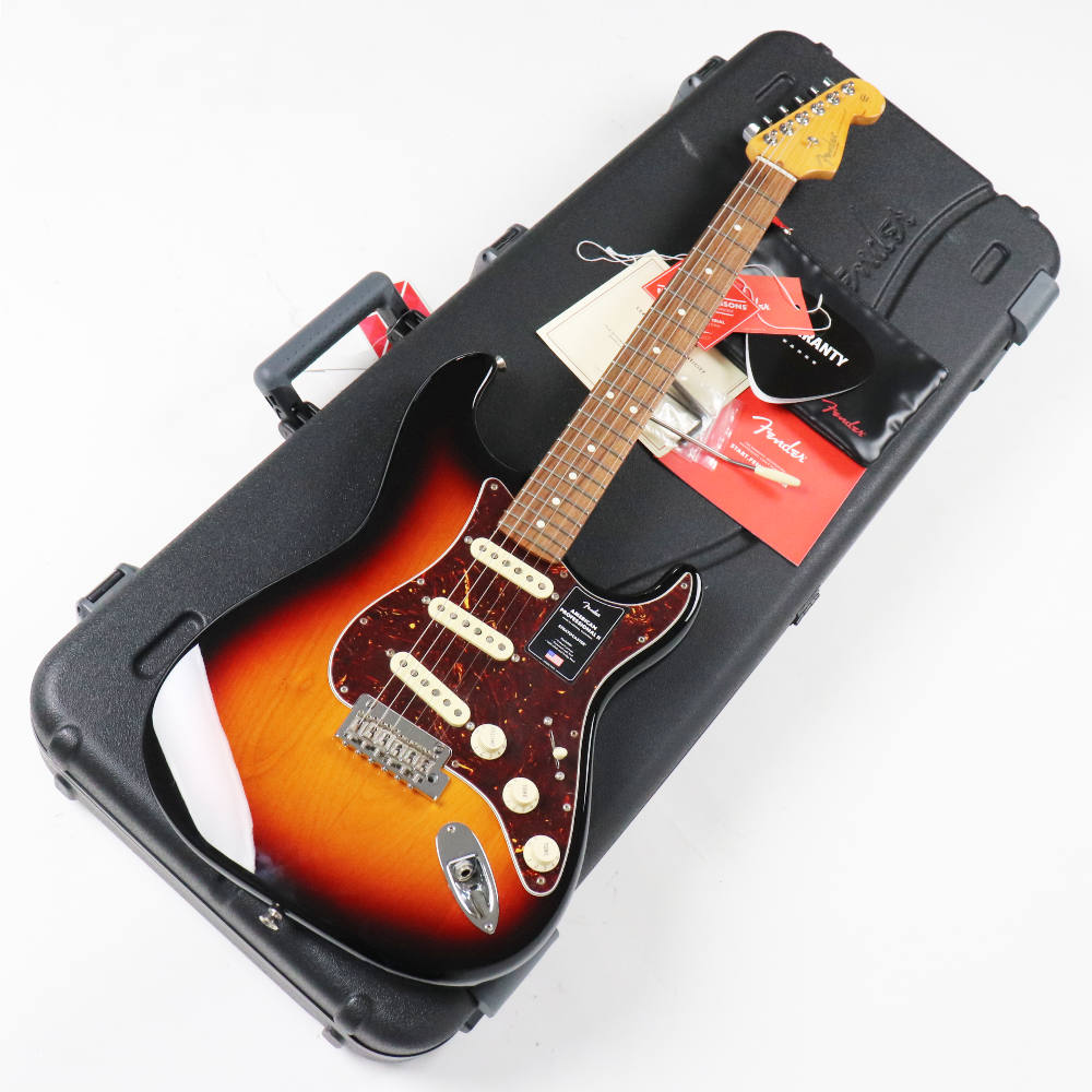 【中古】エレキギター Fender American Professional II Stratocaster Rosewood Fingerboard 3-Color Sunburst 2022年製 フェンダー