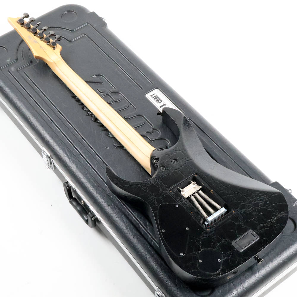 【中古】 エレキギター Ibanez RG8320 BBK(Bikers Black) J.Custom 2006年製 EMG 81/85ピックアップ搭載 ボディバック