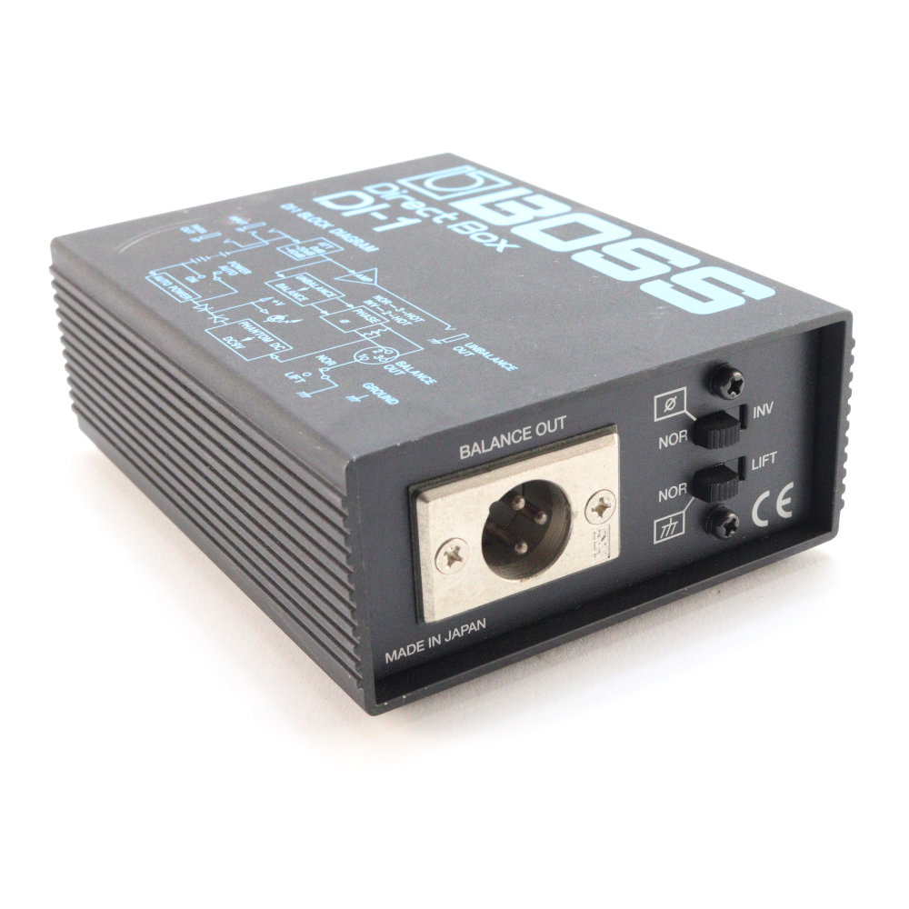 【中古】 ダイレクトボックス DIボックス BOSS DI-1 Direct Box D.Iボックス 詳細画像
