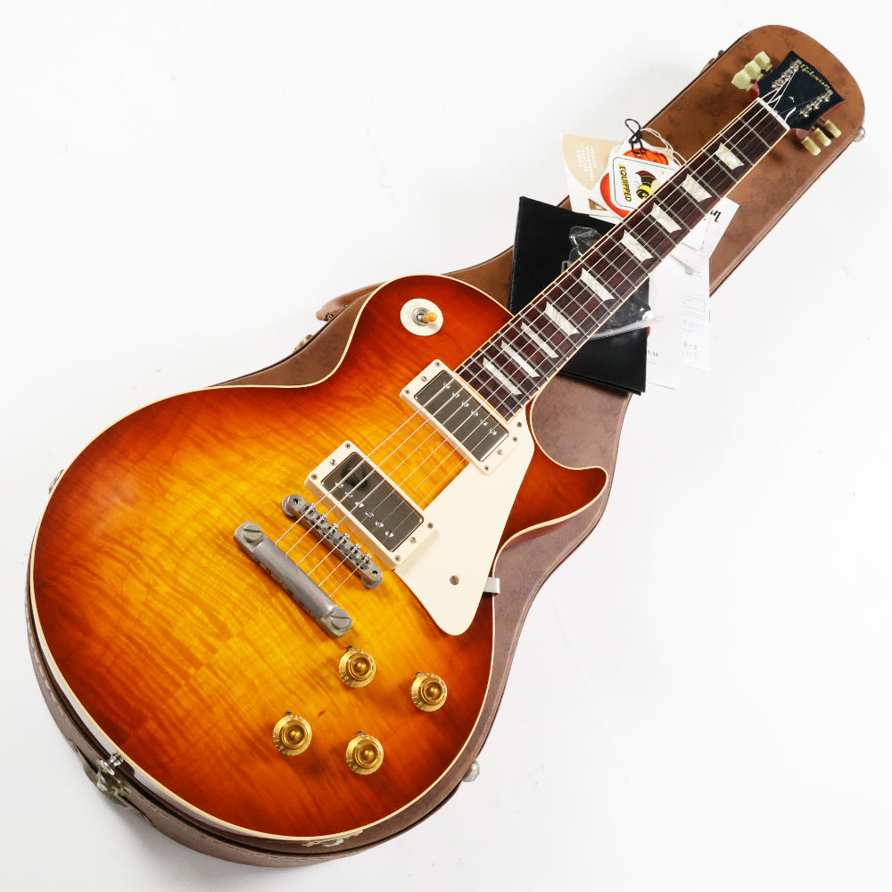 【中古】 エレキギター Gibson Custom Shop Limited Edition 50th Anniversary 1959 Les Paul Standard Reissue Scotch Burst 2009年製 Historic Collection 3.72kg 軽量個体