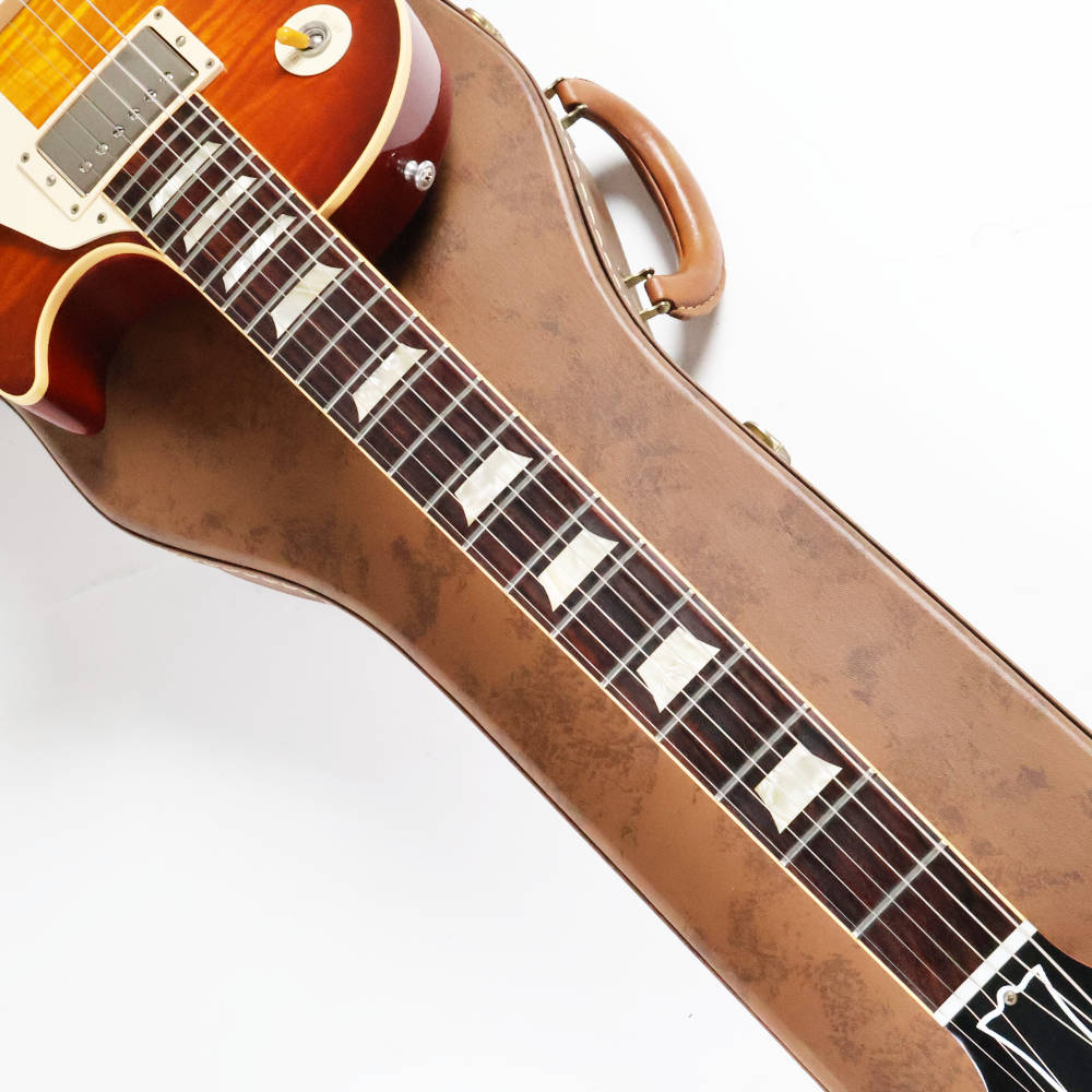 【中古】 エレキギター Gibson Custom Shop Limited Edition 50th Anniversary 1959 Les Paul Standard Reissue Scotch Burst 2009年製 Historic Collection 3.72kg 軽量個体 ネック