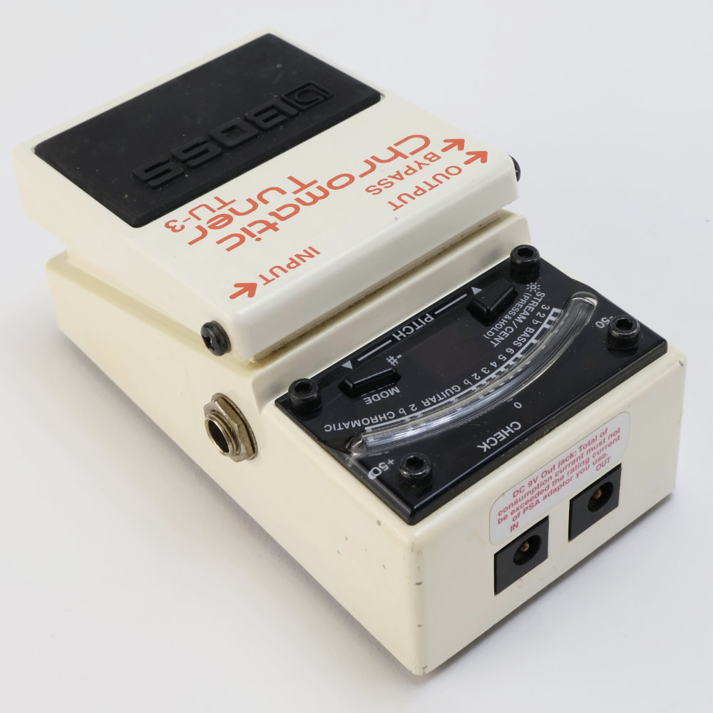 【中古】 クロマチックチューナー BOSS TU-3 Chromatic Tuner 全体