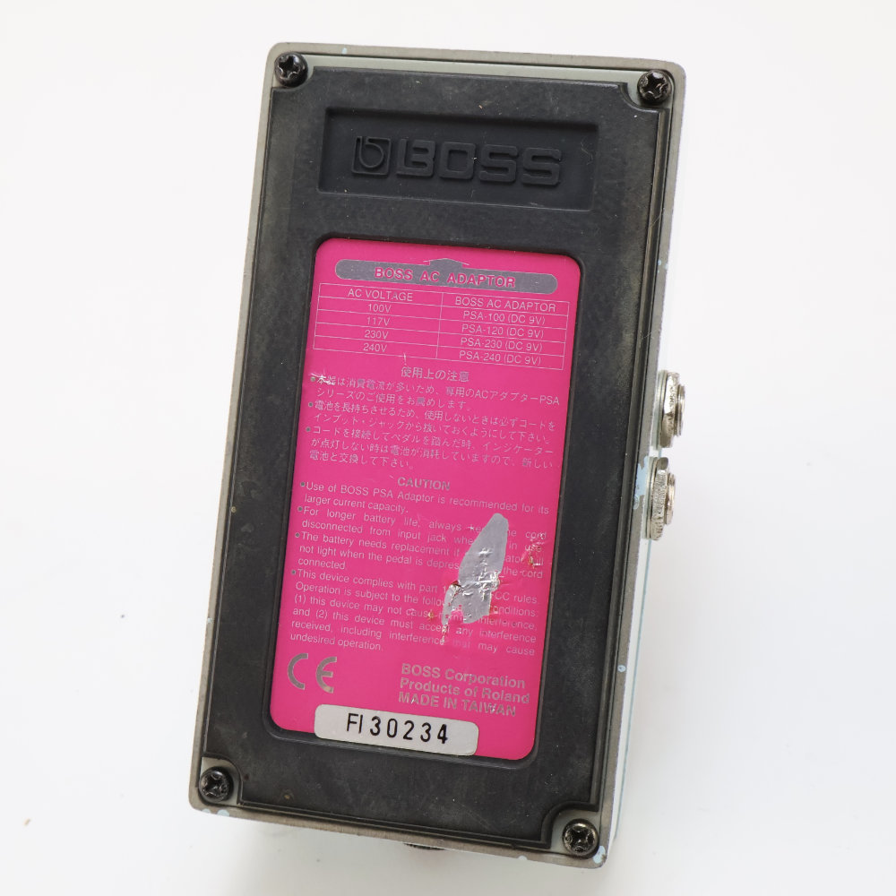 【中古】コーラスアンサンブル エフェクター BOSS CE-5 Chorus Ensemble ギターエフェクター 底面