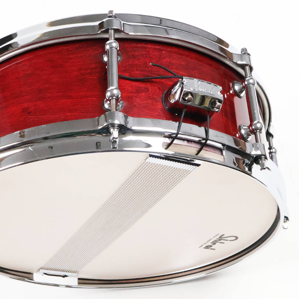 【中古】 スネアドラム パール Pearl CLR1450ST Custom Classic Legend One-Pice Maple 14×5 ストレイナー 2