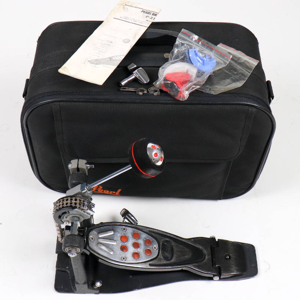 【中古】ドラムペダル パール Pearl P-2100C Eliminator II キックペダル 付属品