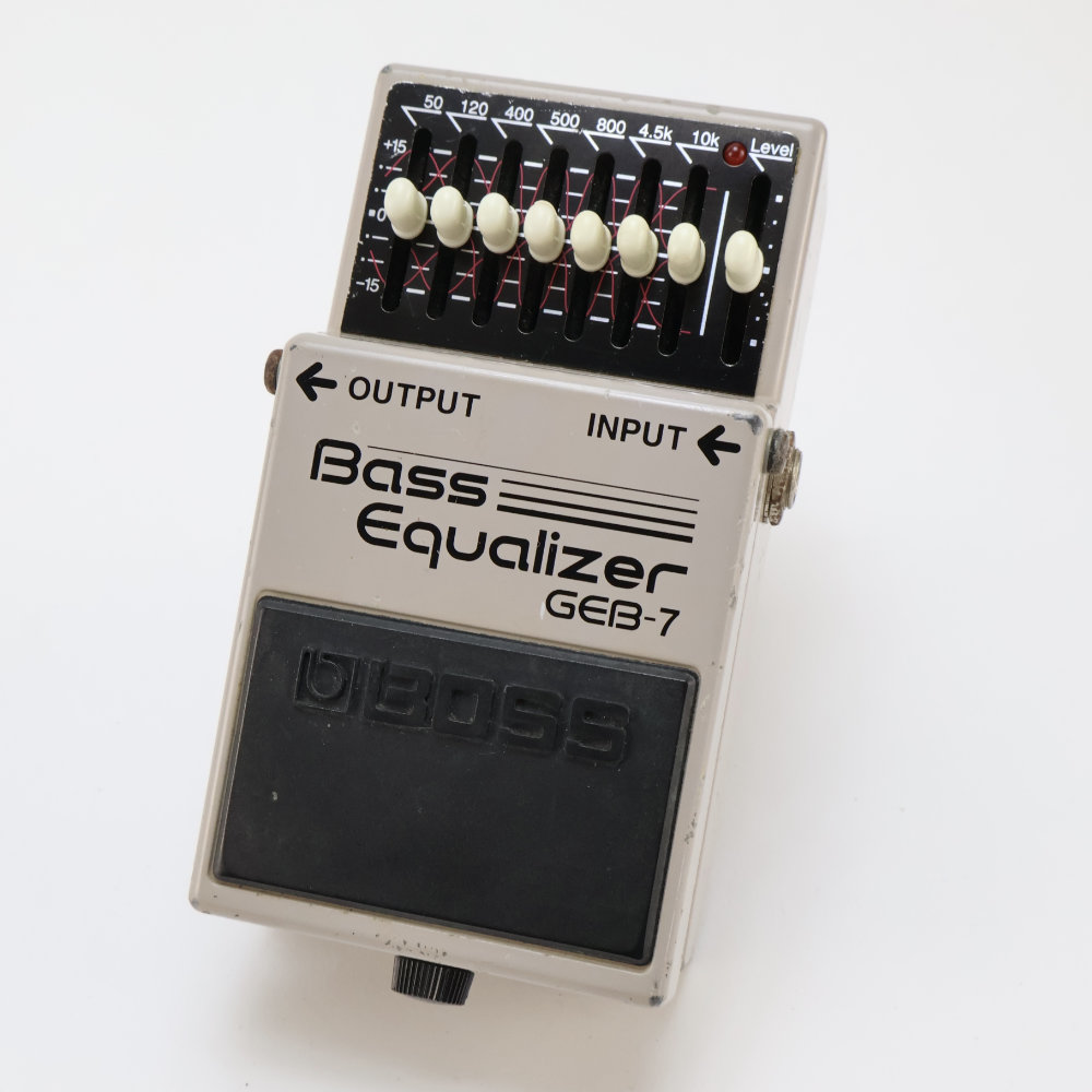 【中古】イコライザー エフェクター BOSS GEB-7 Bass Equalizer ベースエフェクター