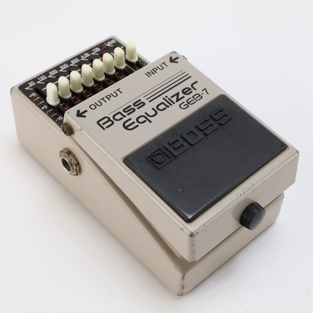 【中古】イコライザー エフェクター BOSS GEB-7 Bass Equalizer ベースエフェクター 全体
