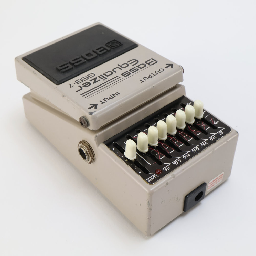 【中古】イコライザー エフェクター BOSS GEB-7 Bass Equalizer ベースエフェクター 全体