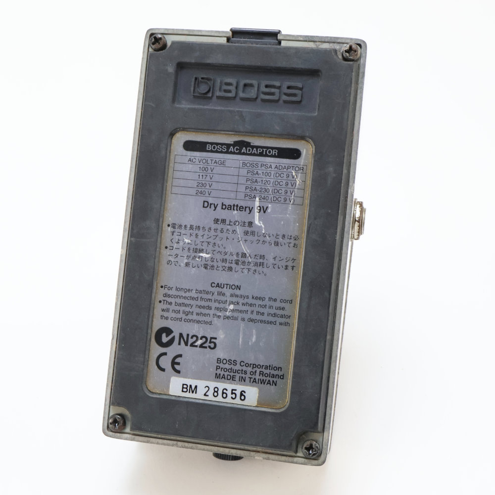 【中古】イコライザー エフェクター BOSS GEB-7 Bass Equalizer ベースエフェクター 底面