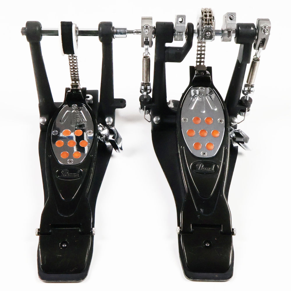 【中古】 ツインペダル パール Pearl P-2102C Eliminator II ツインペダル ドラムペダル 本体画像