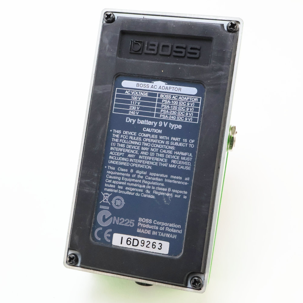 【中古】 フェイザー エフェクター BOSS PH-3 Phase Shifter ギターエフェクター フェイズシフター 本体画像 裏 
