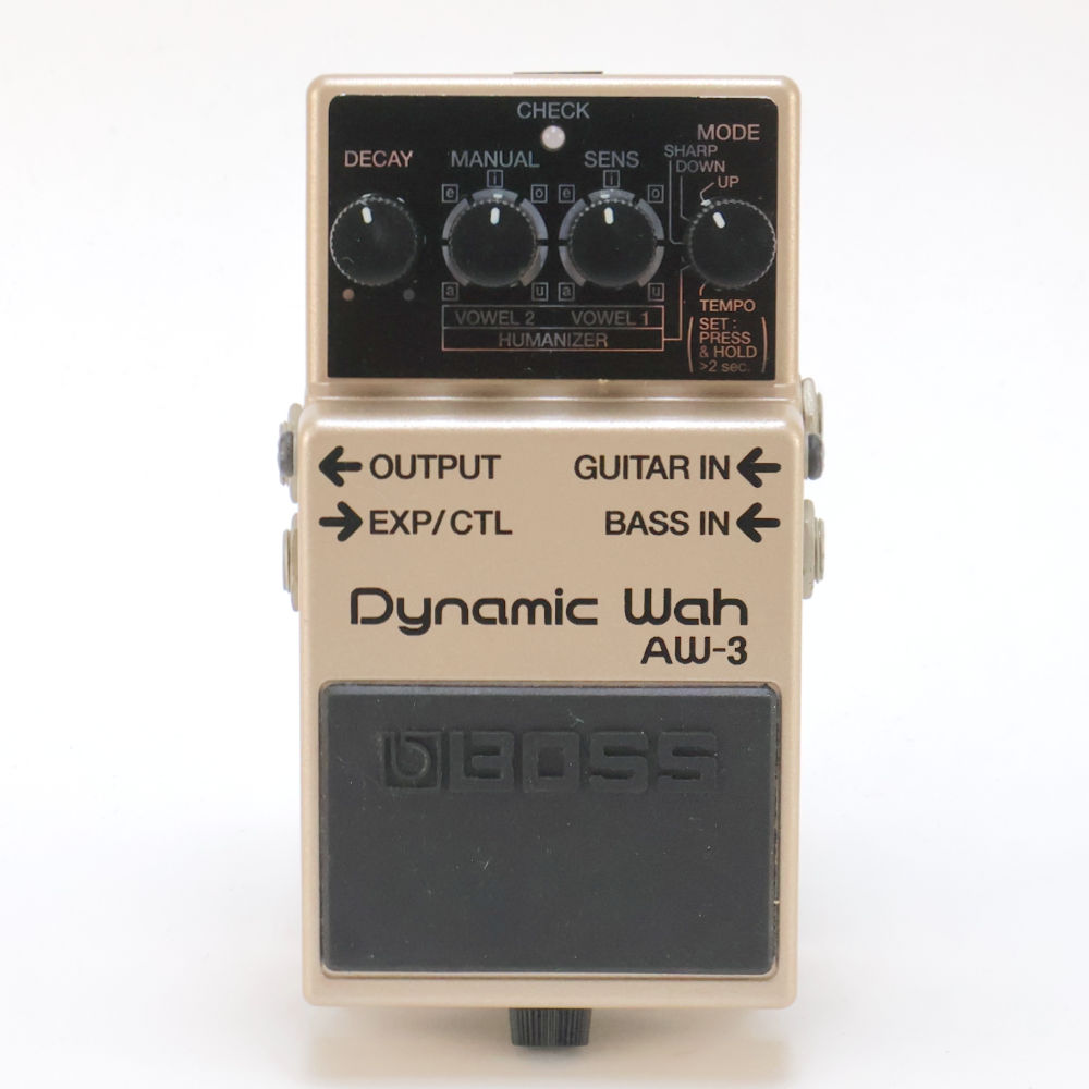 【中古】ダイナミックワウ エフェクター BOSS AW-3 Dynamic Wah ボス オートワウ ギターエフェクター ベースエフェクター