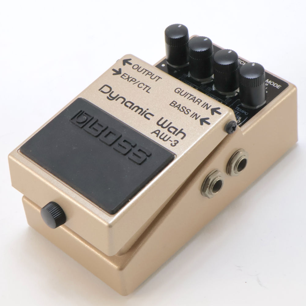 【中古】ダイナミックワウ エフェクター BOSS AW-3 Dynamic Wah ボス オートワウ ギターエフェクター ベースエフェクター 右サイド