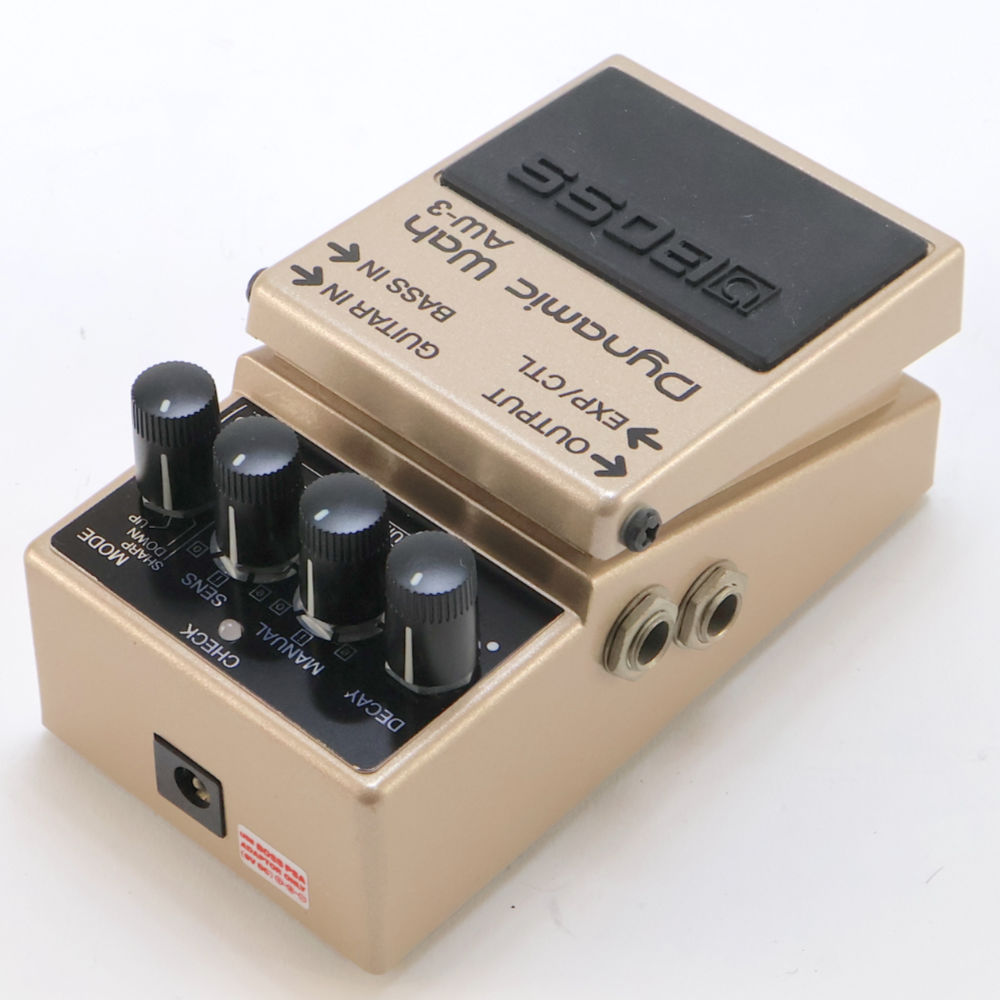 【中古】ダイナミックワウ エフェクター BOSS AW-3 Dynamic Wah ボス オートワウ ギターエフェクター ベースエフェクター 左サイド