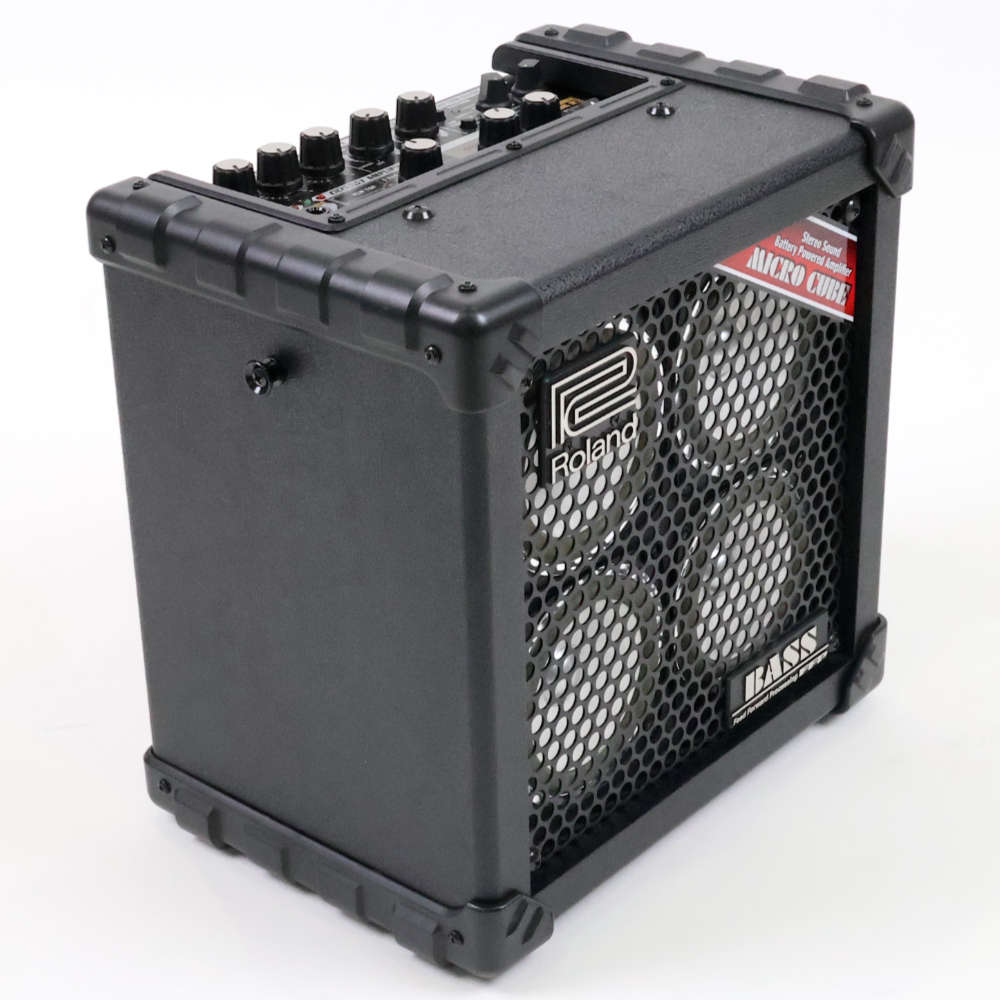 【中古】 ローランド ベースアンプ ROLAND MICRO CUBE BASS RX マイクロキューブベースRX 左サイド