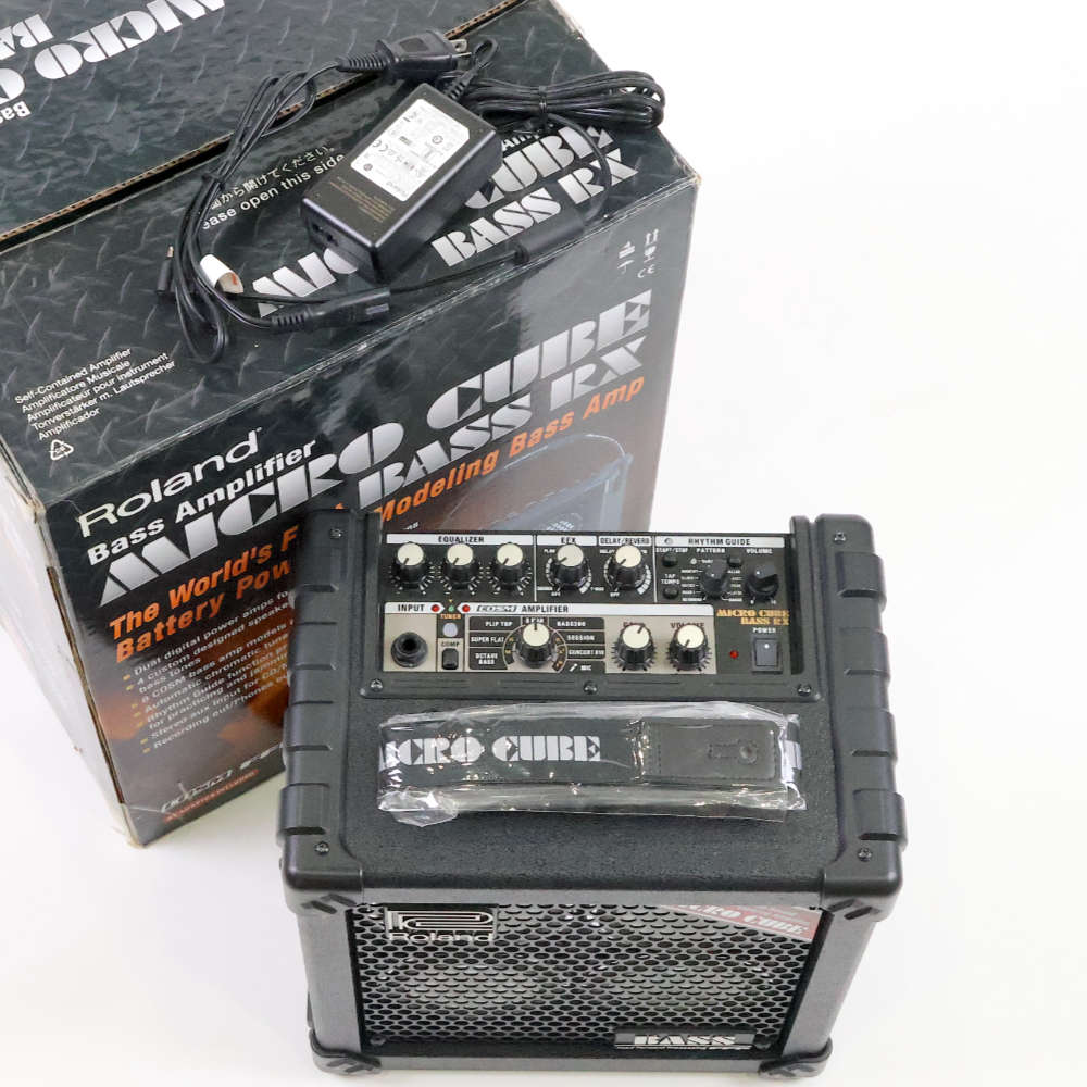 【中古】 ローランド ベースアンプ ROLAND MICRO CUBE BASS RX マイクロキューブベースRX 付属品