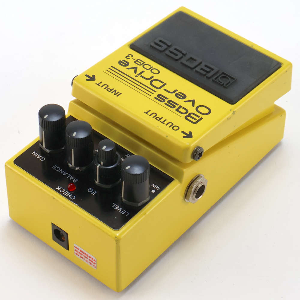 【中古】 ベースオーバードライブ エフェクター BOSS ODB-3 Bass OverDrive ベースエフェクター 左サイド