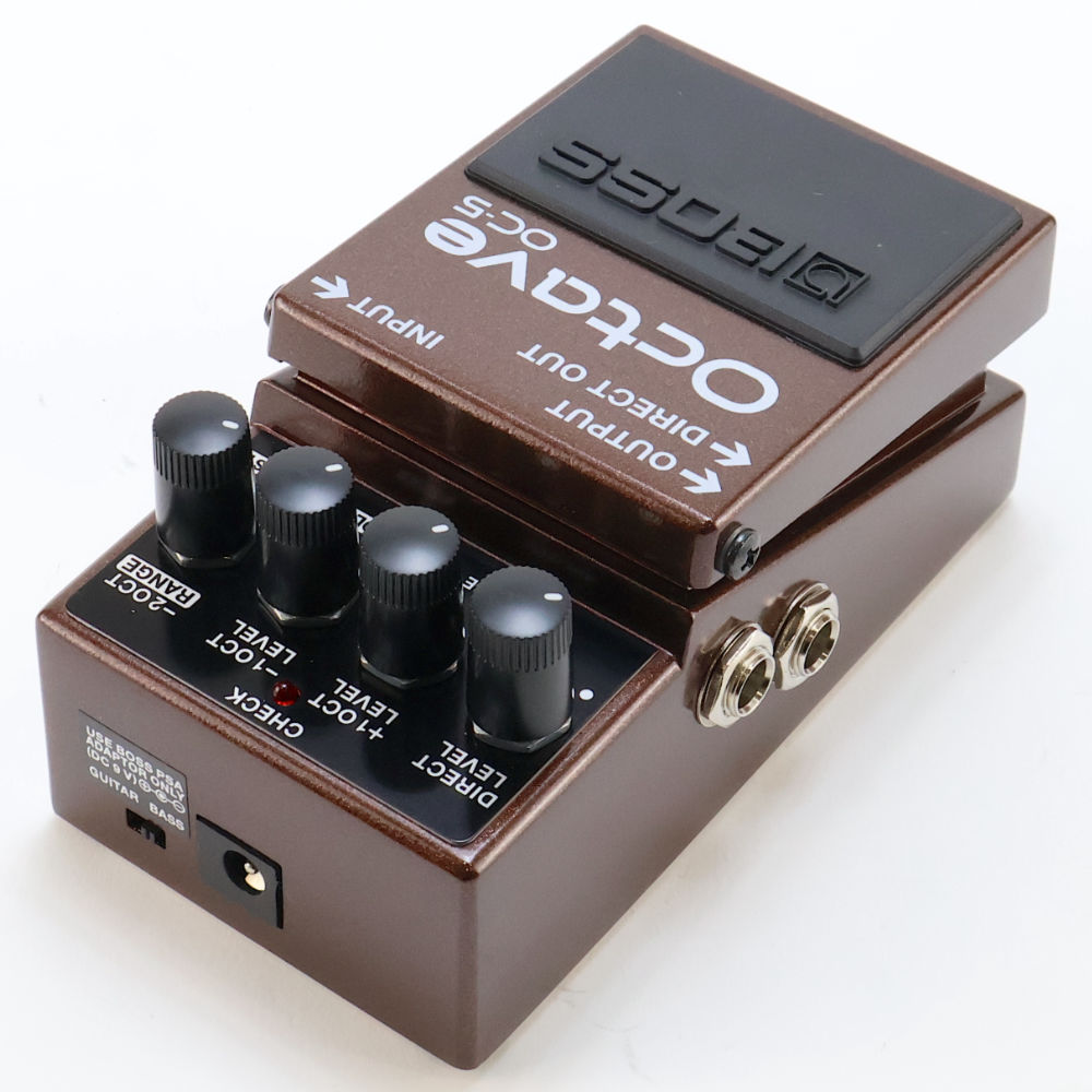 【中古】 オクターバー エフェクター BOSS OC-5 Octave ギターエフェクター オクターブ 左サイド