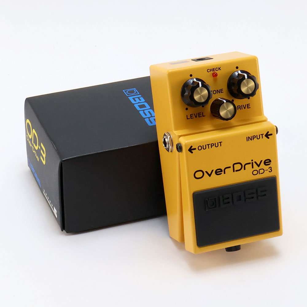 BOSS OD-3 オーバードライブ エフェクター BOSS OverDrive OD-3 黄色
