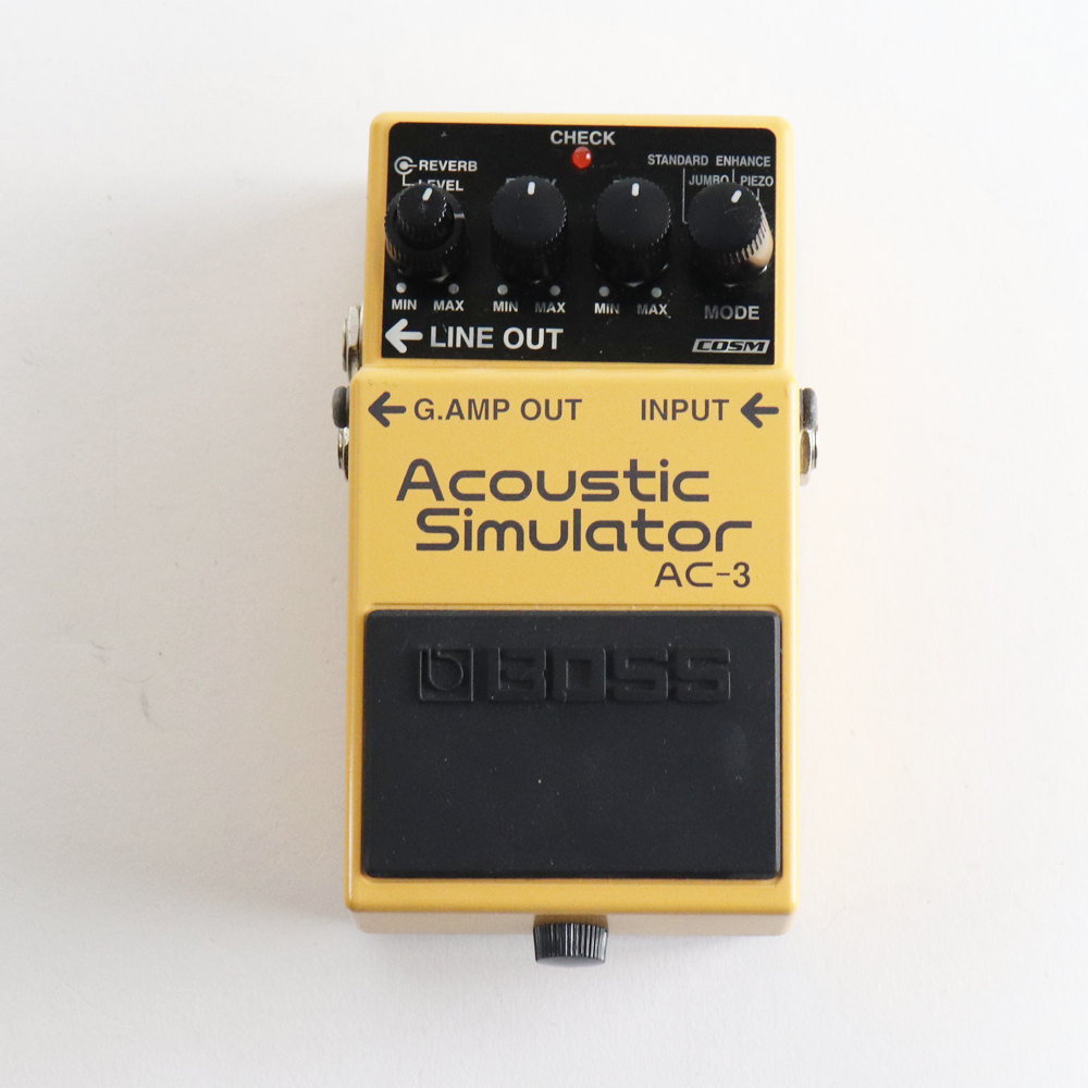 【中古】 アコースティックシミュレーター エフェクター BOSS AC-3 Acoustic Simulator ギターエフェクター