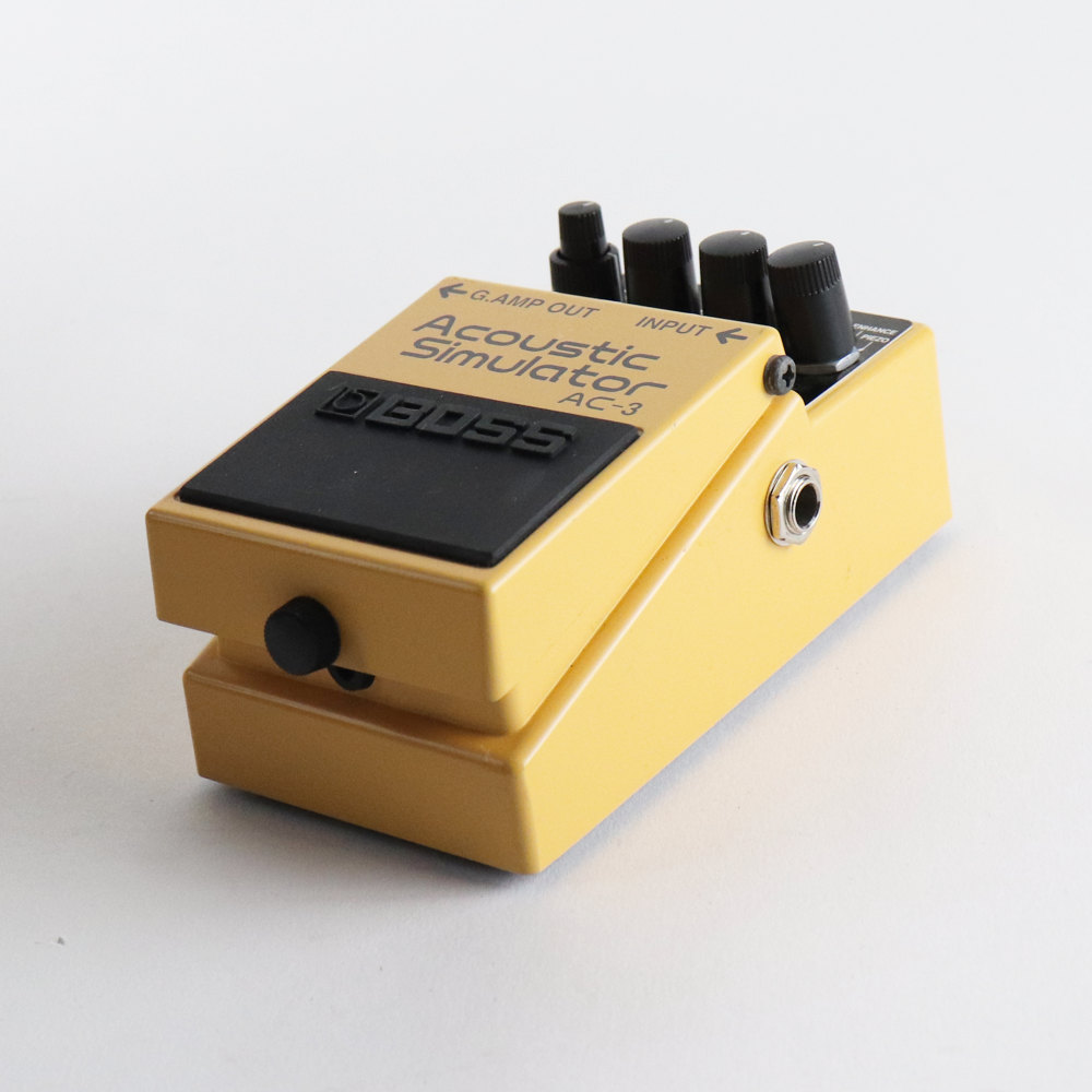 【中古】 アコースティックシミュレーター エフェクター BOSS AC-3 Acoustic Simulator ギターエフェクター 側面
