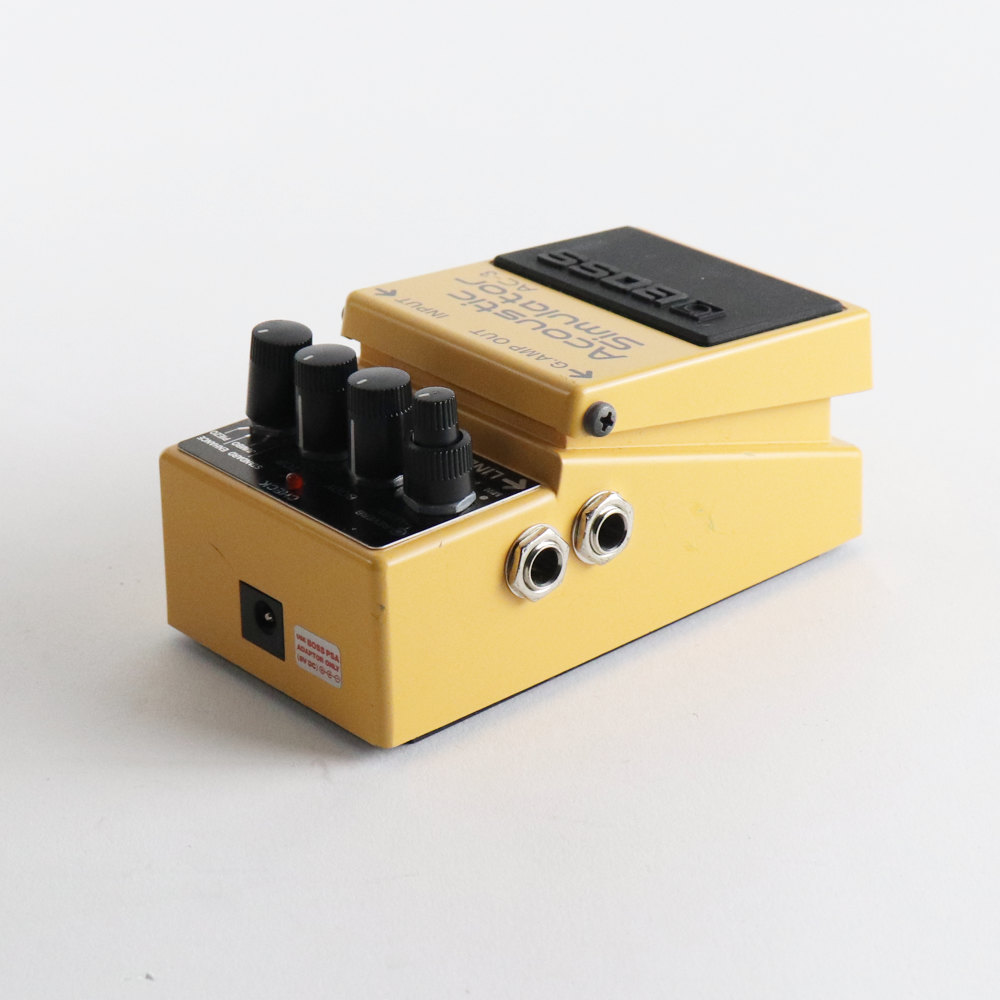 【中古】 アコースティックシミュレーター エフェクター BOSS AC-3 Acoustic Simulator ギターエフェクター 側面