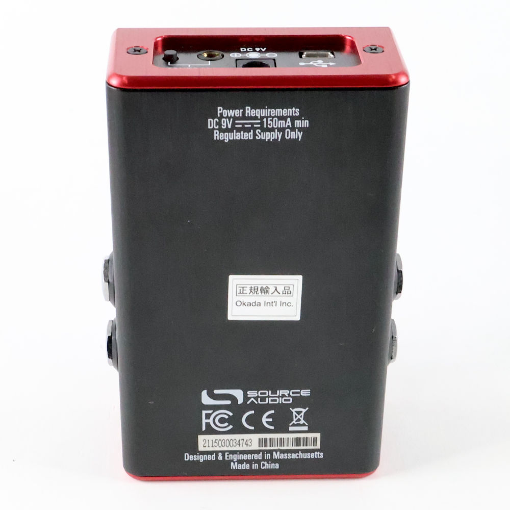 【中古】 SOURCE AUDIO SA240 Mercury Flanger フランジャー 裏面