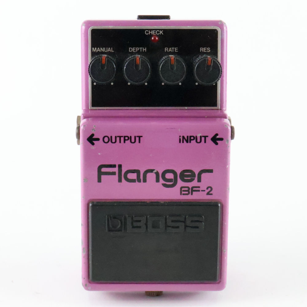 【中古】 フランジャー BOSS BF-2 Flanger Made in Japan 銀ネジ ボス ギターエフェクター