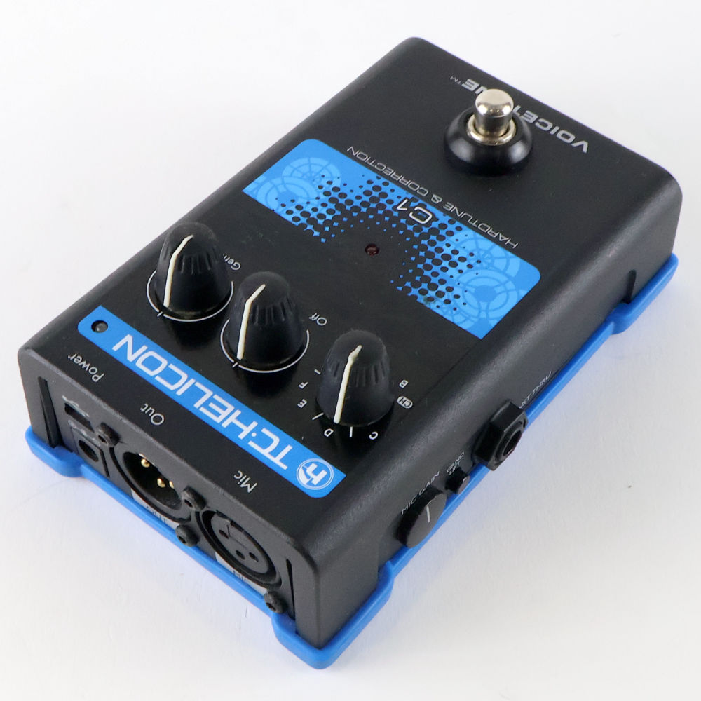 【中古】 TC-HELICON VoiceTone C1 ボーカル用エフェクター 左サイド