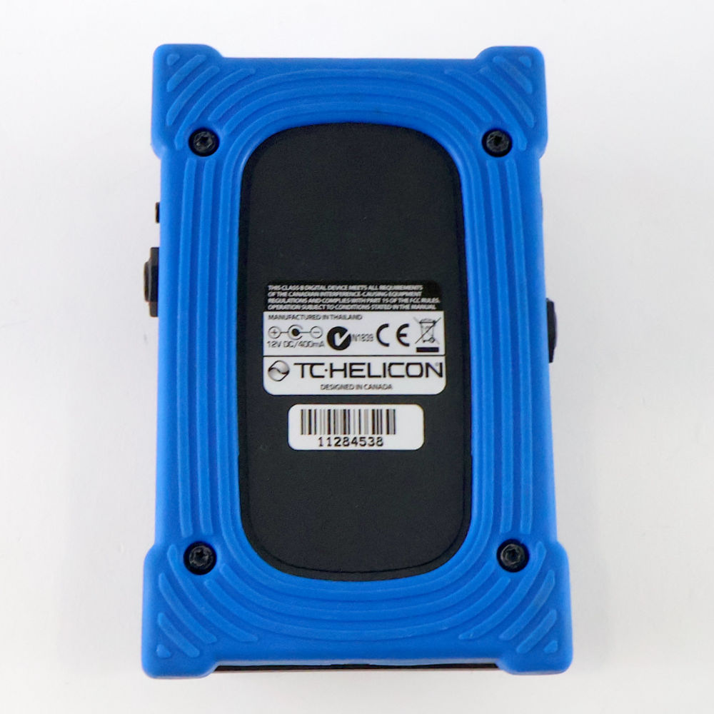 【中古】 TC-HELICON VoiceTone C1 ボーカル用エフェクター 裏面