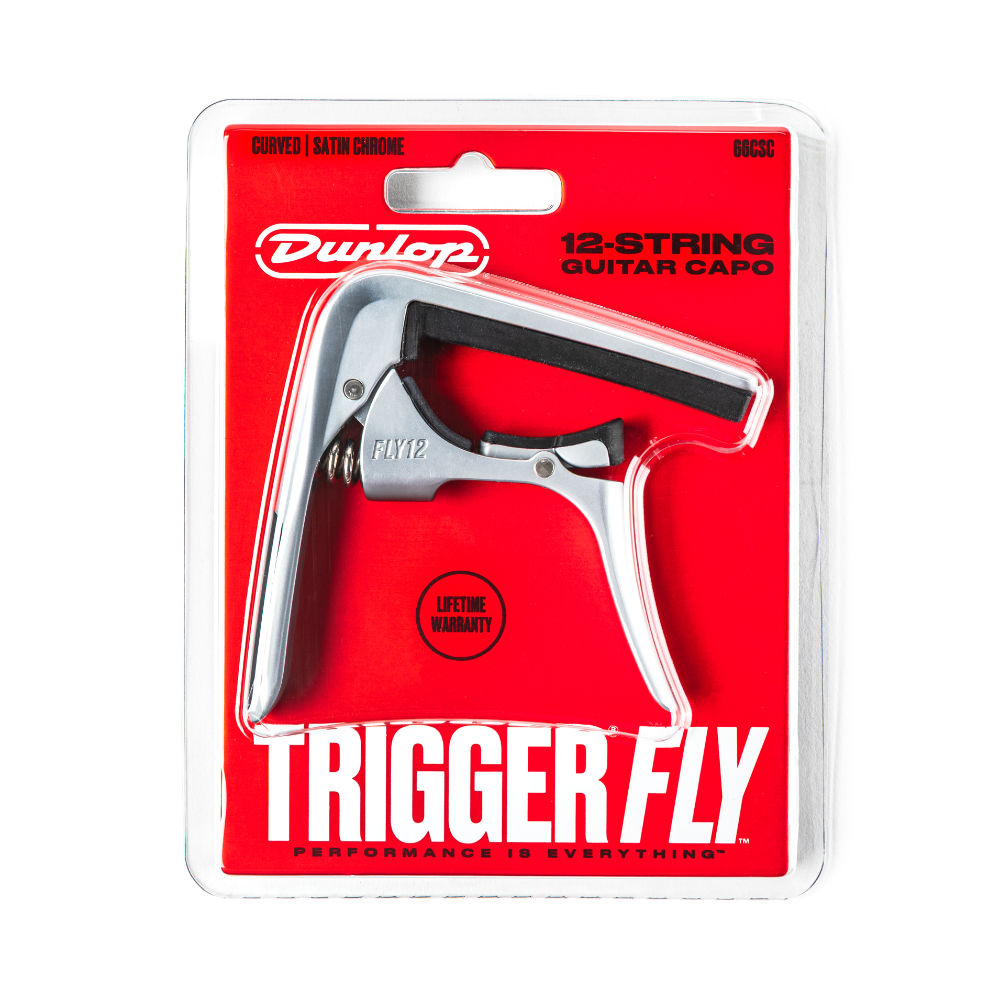 Jim Dunlop ジムダンロップ TRIGGER FLY CAPO 12-STRING SATIN CHROME 12弦ギター用カポタスト ギターカポ サテンクローム