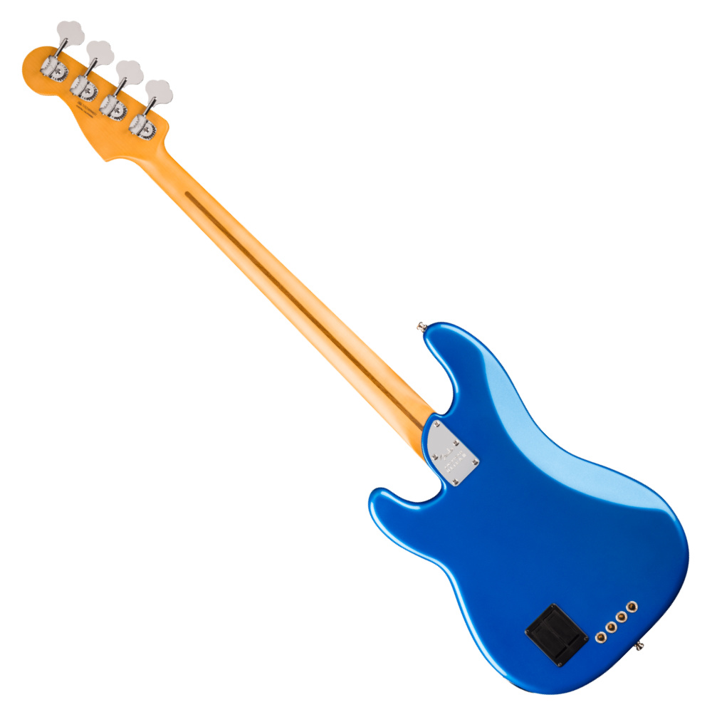 【訳あり】 Fender フェンダー American Ultra II Precision Bass EB Noble Blue エレキベース プレシジョンベース アウトレット 背面