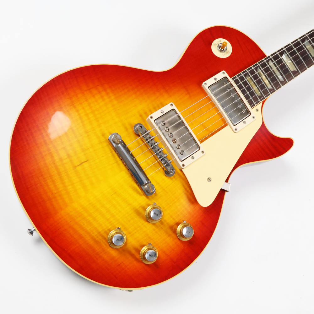 Gibson Custom Shop 1960 Standard Reissue VOS Washed Cherry Sunburst ギブソン カスタムショップ レスポール エレキギター ボディ画像 