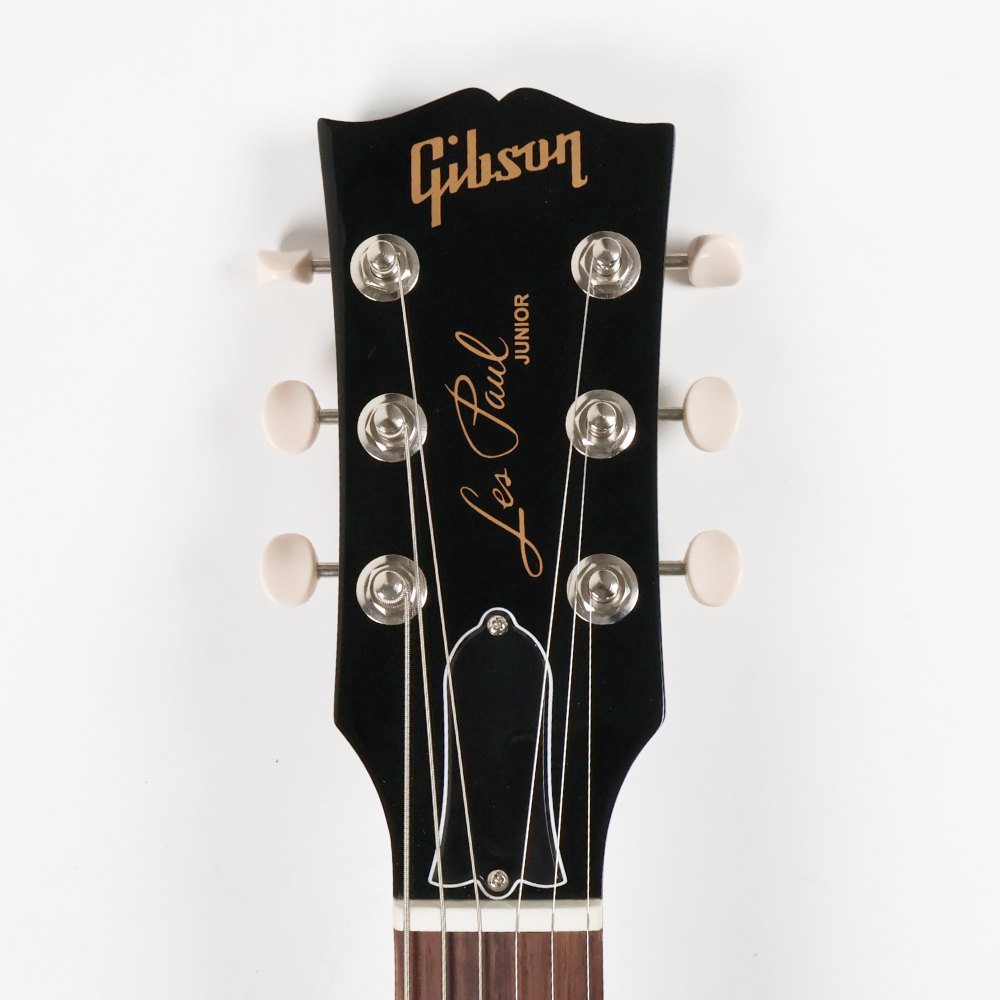 Gibson Les Paul Junior Double Cut Ebony エレキギター ヘッド画像