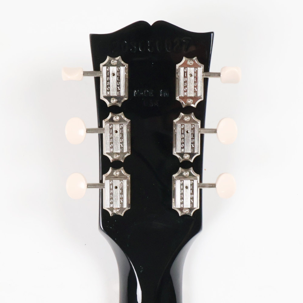 Gibson Les Paul Junior Double Cut Ebony エレキギター ヘッド裏画像