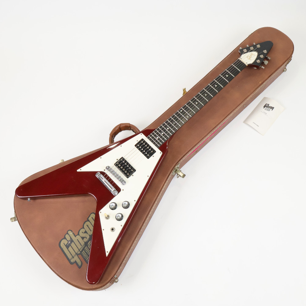 【中古】 エレキギター Gibson Flying V ’67 Cherry Mod. 1996年製 SPERZELロックペグ搭載 エボニー指板 ギブソン フライングV