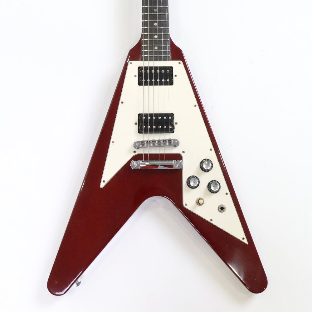 【中古】 エレキギター Gibson Flying V ’67 Cherry Mod. 1996年製 SPERZELロックペグ搭載 エボニー指板 ギブソン フライングV 詳細画像
