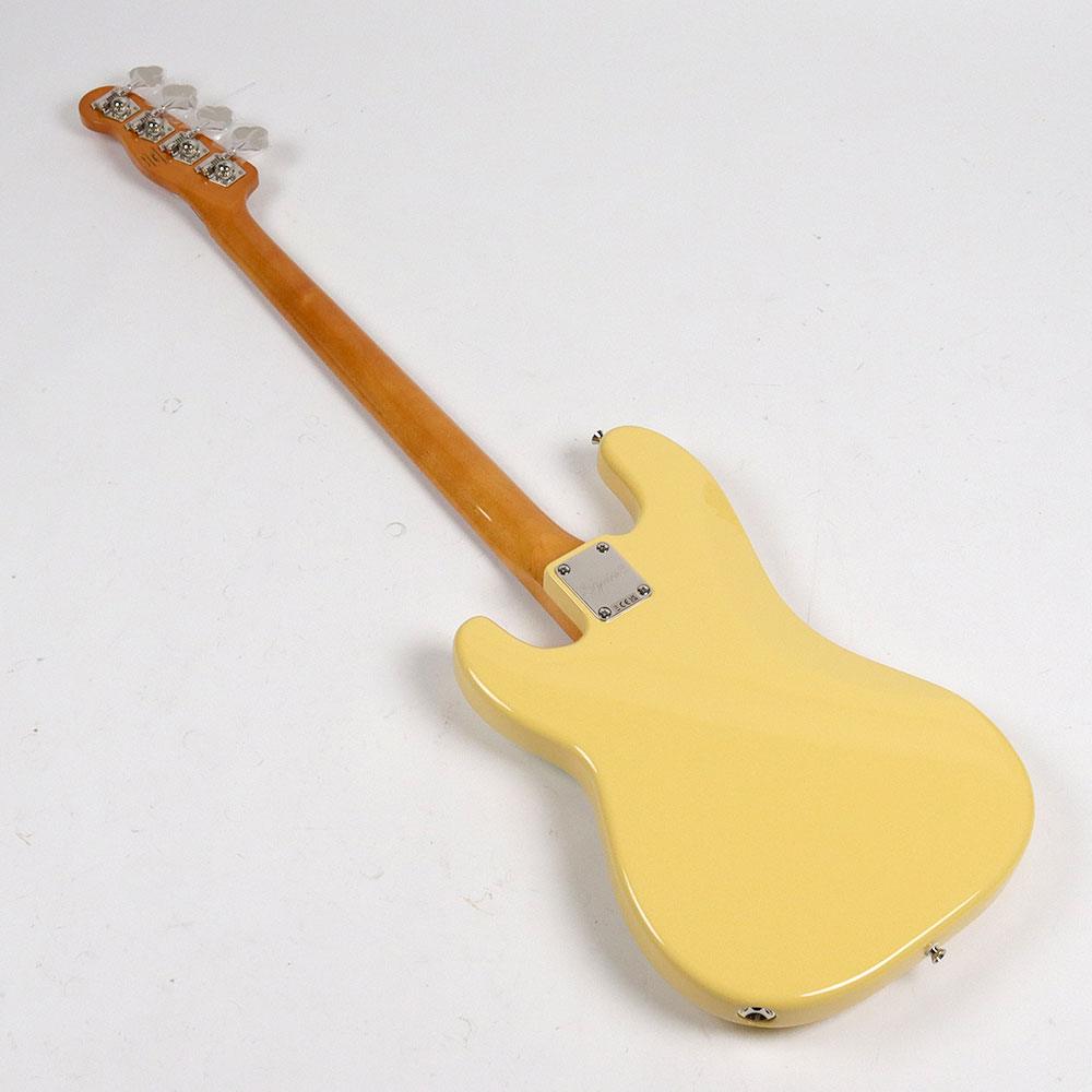 【訳あり】 Squier スクワイア スクワイヤー Classic Vibe Telecaster Bass MN Vintage White エレキベース アウトレット 背面