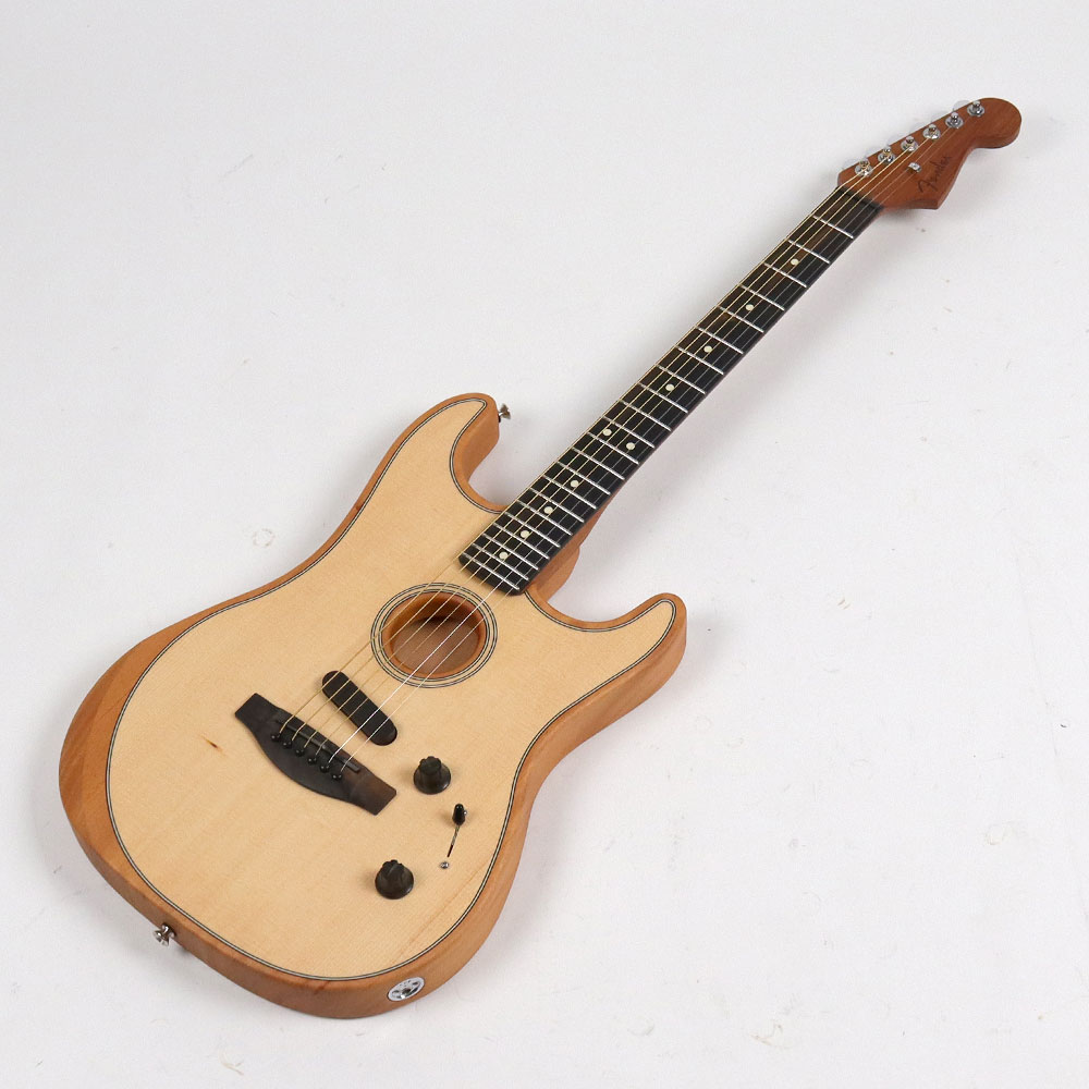【訳あり】 Fender American Acoustasonic Stratocaster Natural エレクトリックアコースティックギター アウトレット